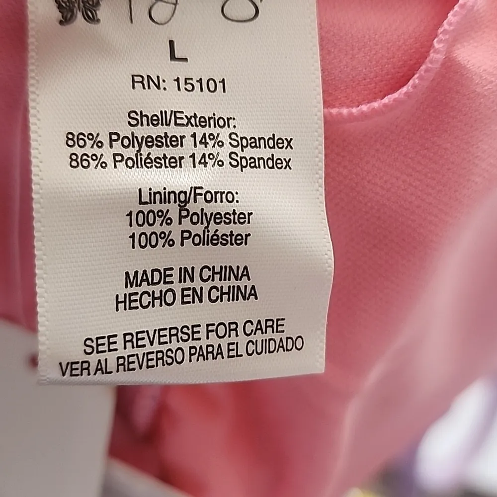 Jessica Simpson Lilac Crossed Bikini Top  Size L, Textured, Adjustable - Image 6