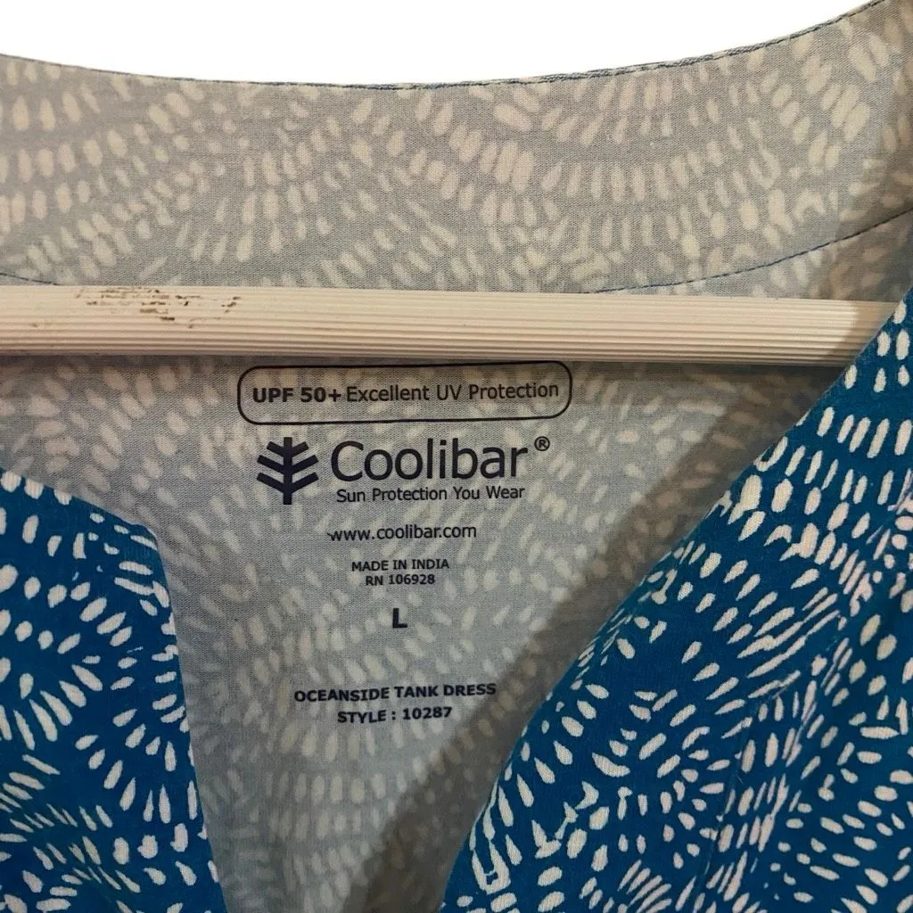 Coolibar UPF 50 Womens Oceanside Tank Dress - Image 2