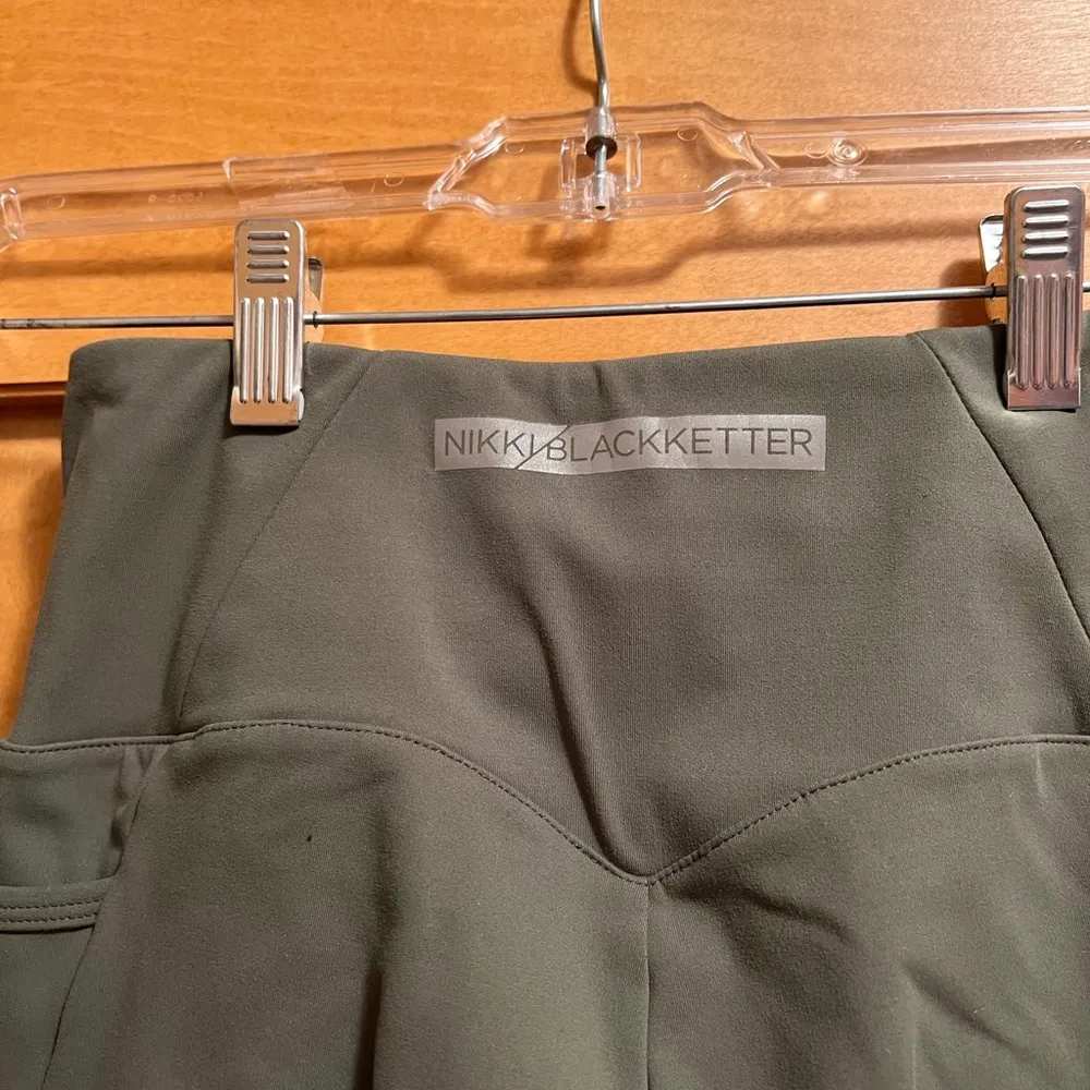 Gymshark x Nikki Blackketter leggings - olive green - Image 8