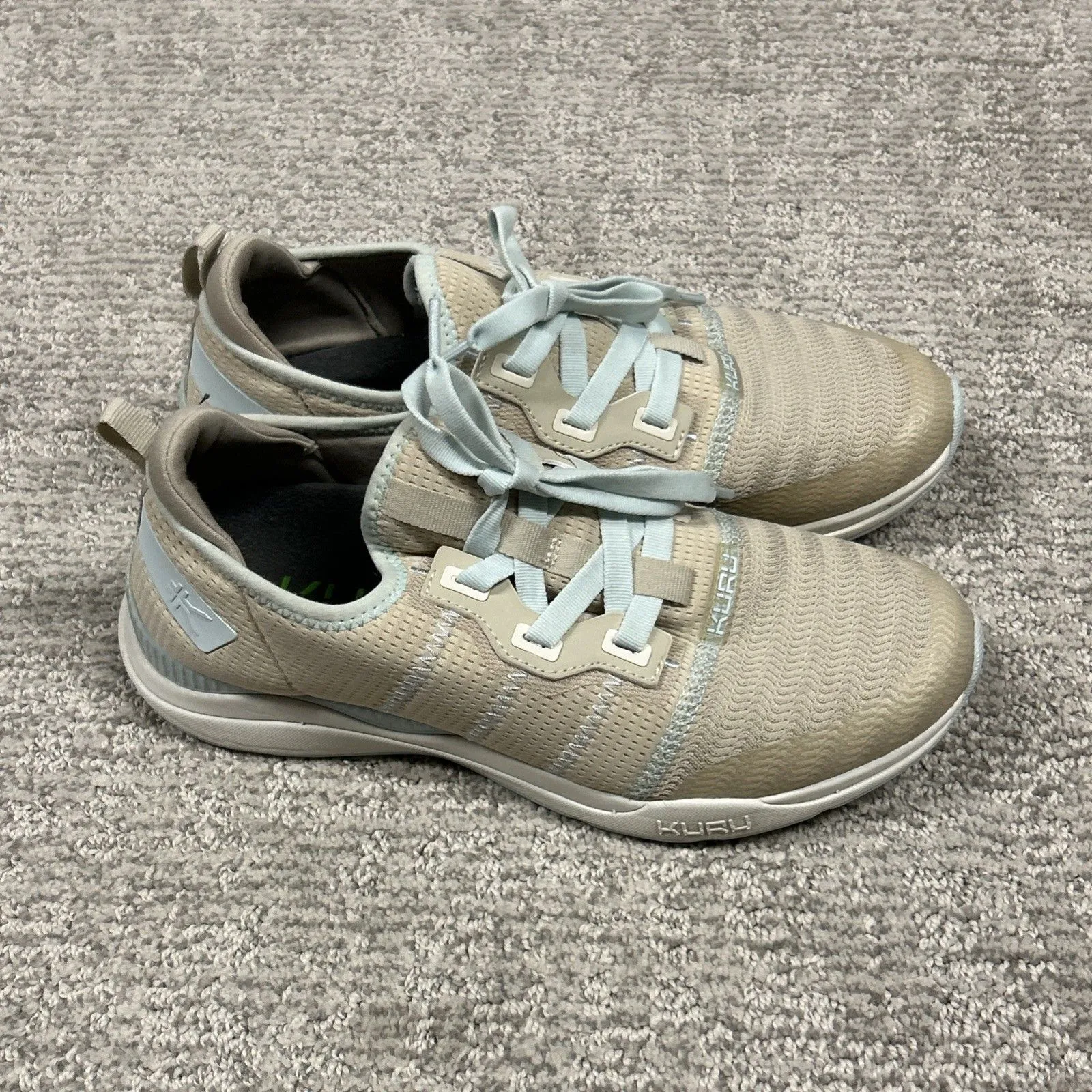 KURU Stride Move Shoes Womens 9 Lightweight Athletic Sneakers Tan Stretch - Image 5