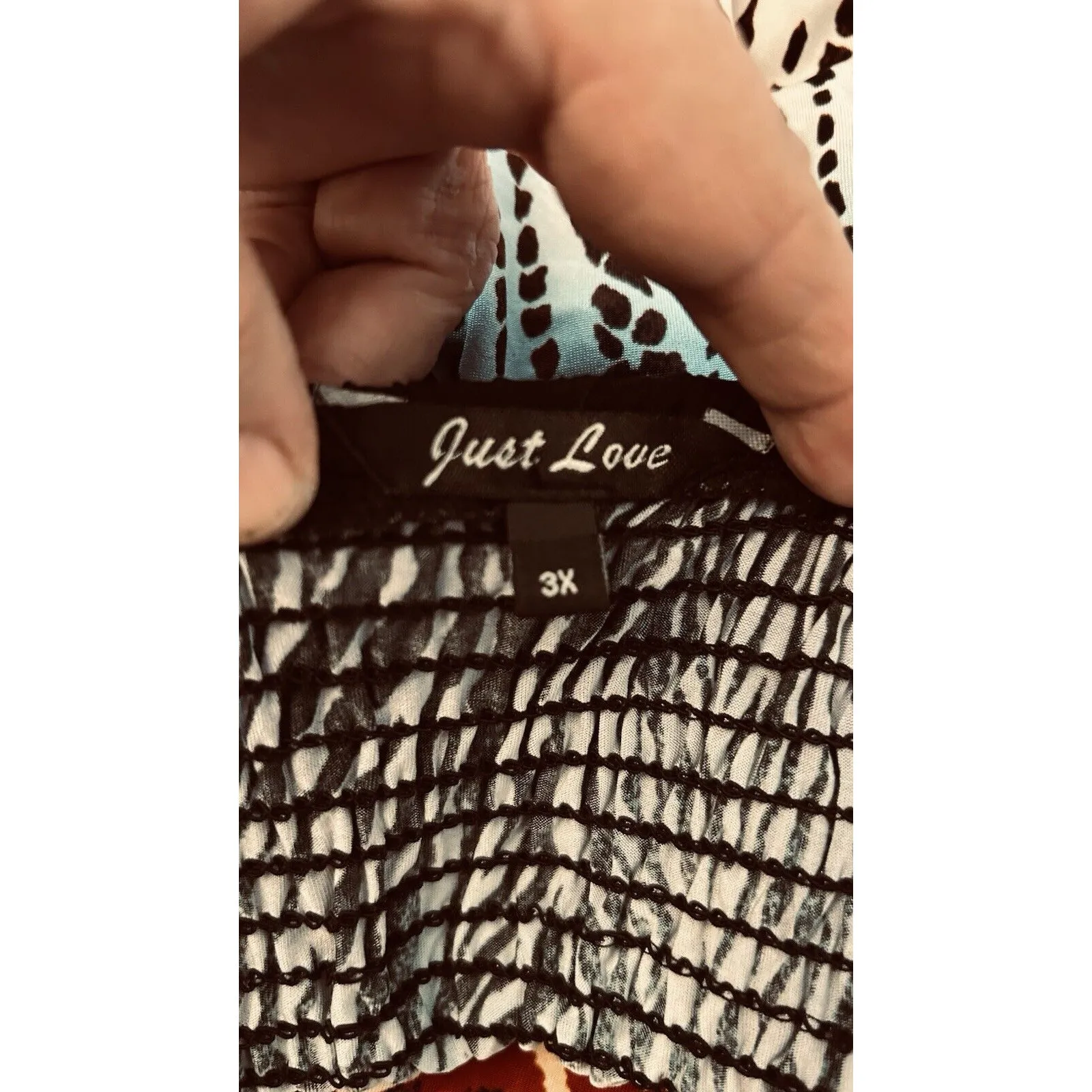 CLEARANCE Dress Women Plus Size 3x Sundress Smocking Adj Spaghetti Straps Boho - Image 5