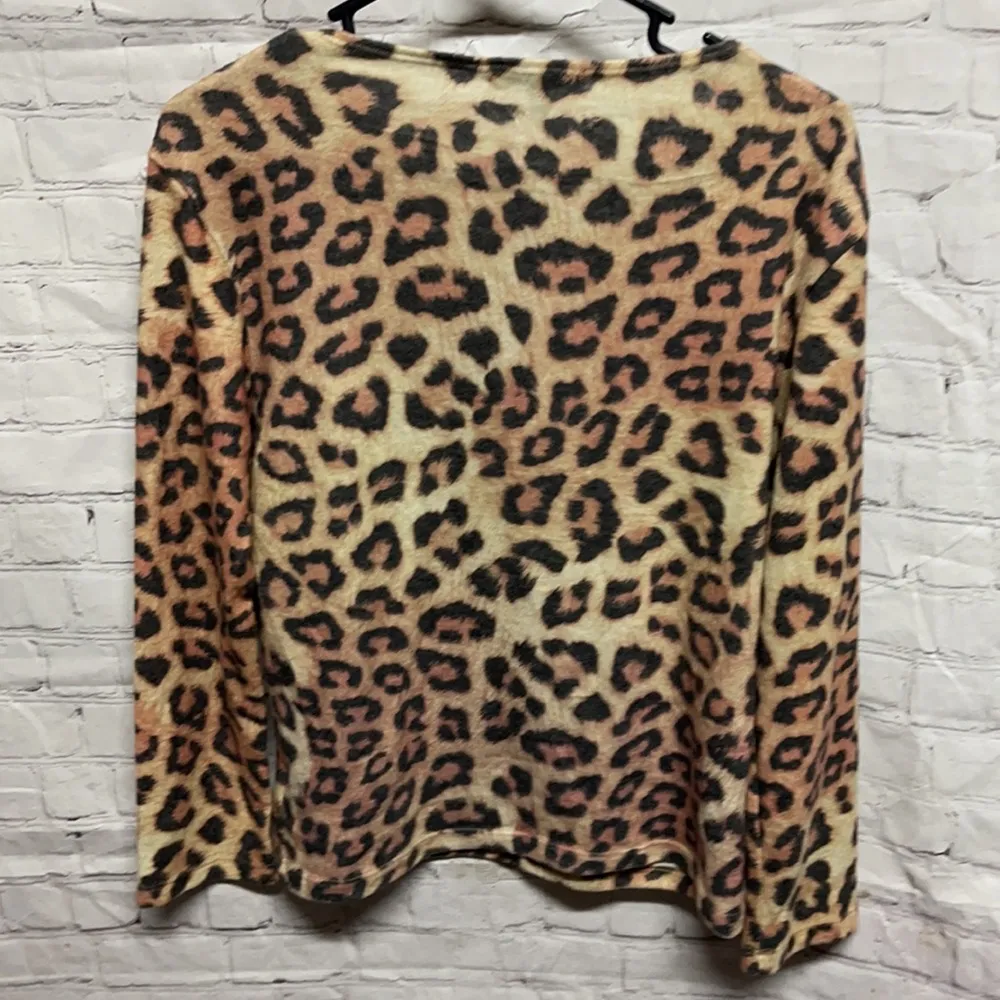 NEW Hye Park and Lune SOFT Cheetah Top size 0 - Image 8