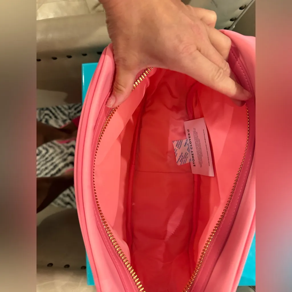 STONEY CLOVER LANE - Large Pouch. Guava. NWT. - Image 3