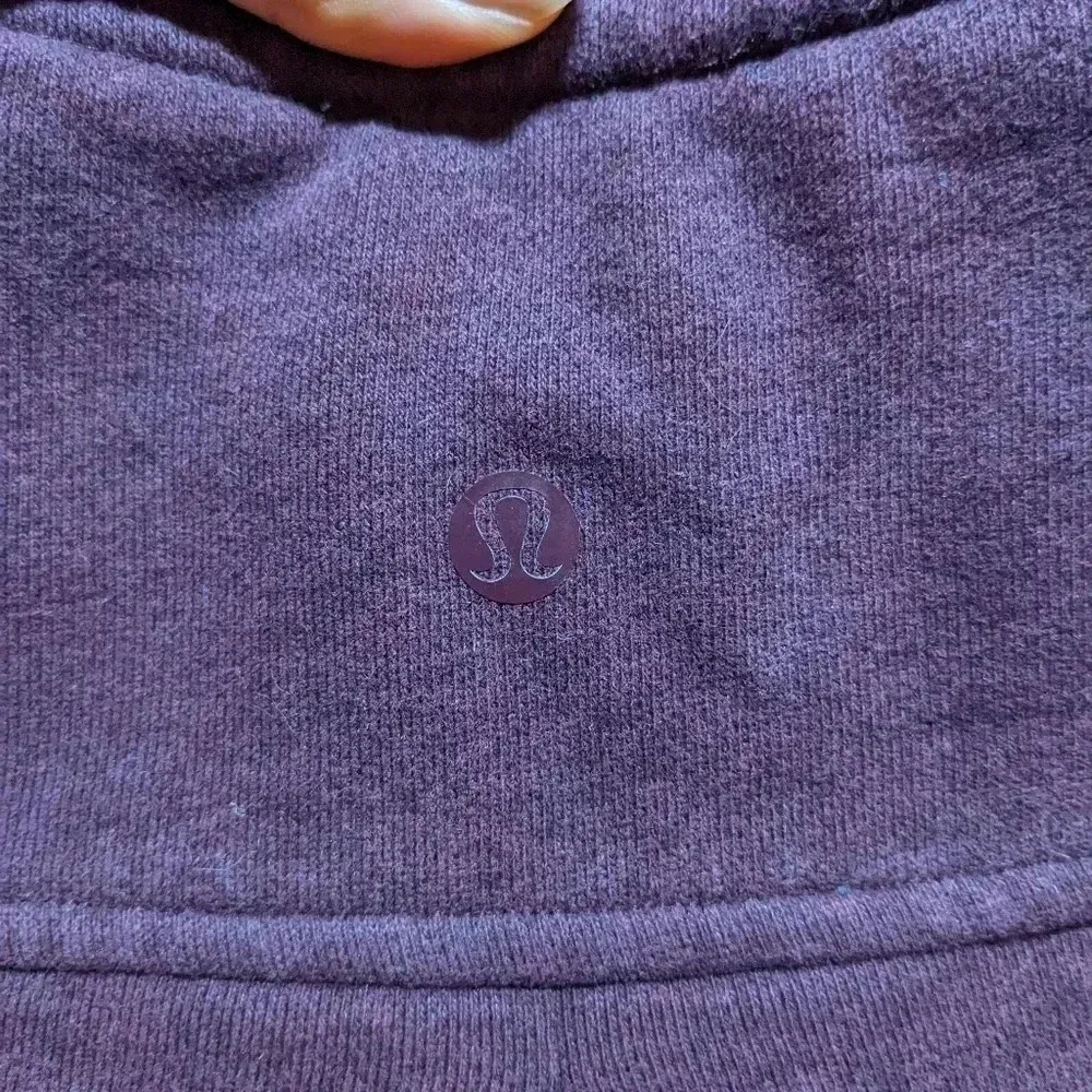 Lululemon Maroon Jacket Red Soft French Terry Pleat to Street Bomber Jacket 4 - Image 7