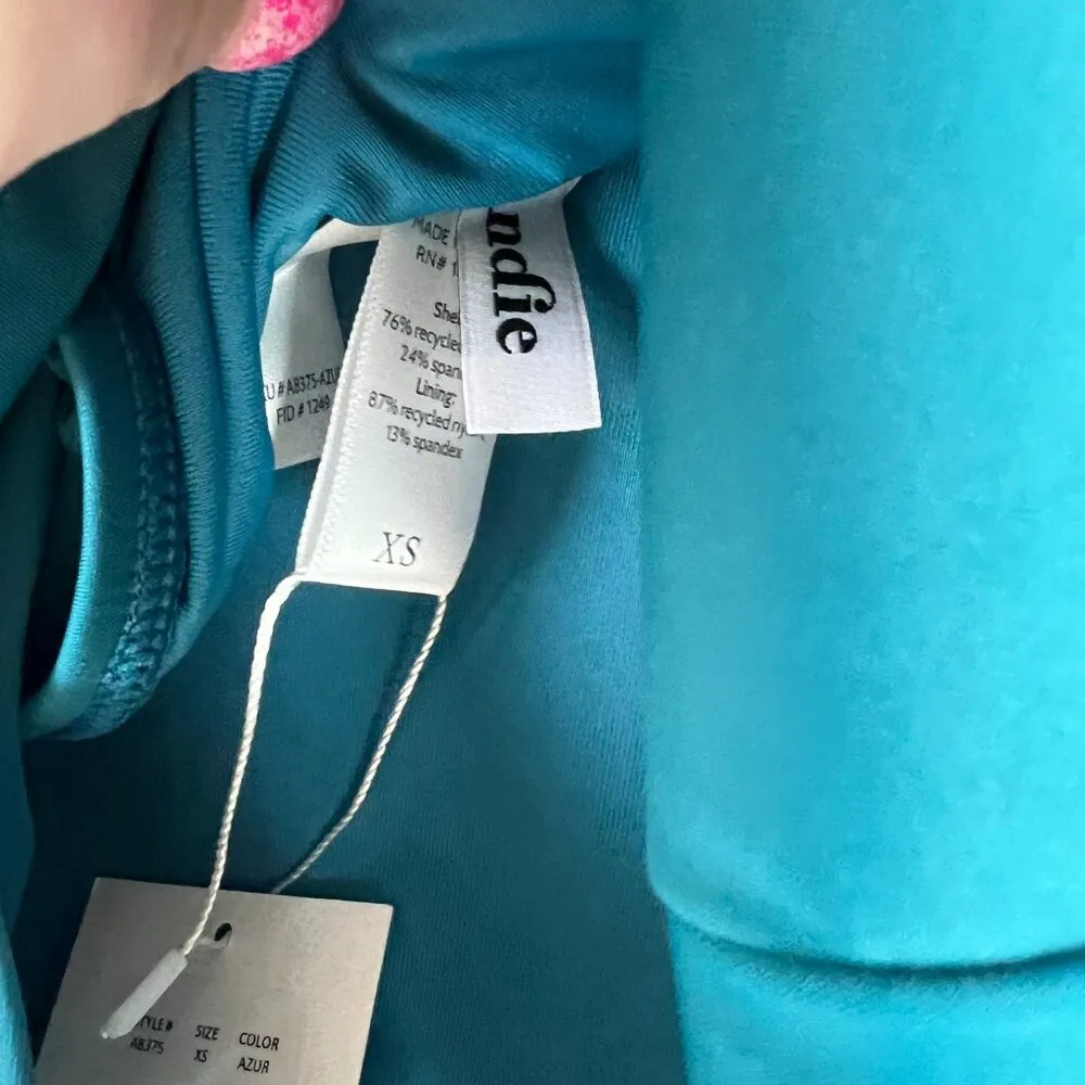 NWT Andie Swim The Skirt Bottom Flat Azure Size XS NEW - Image 10