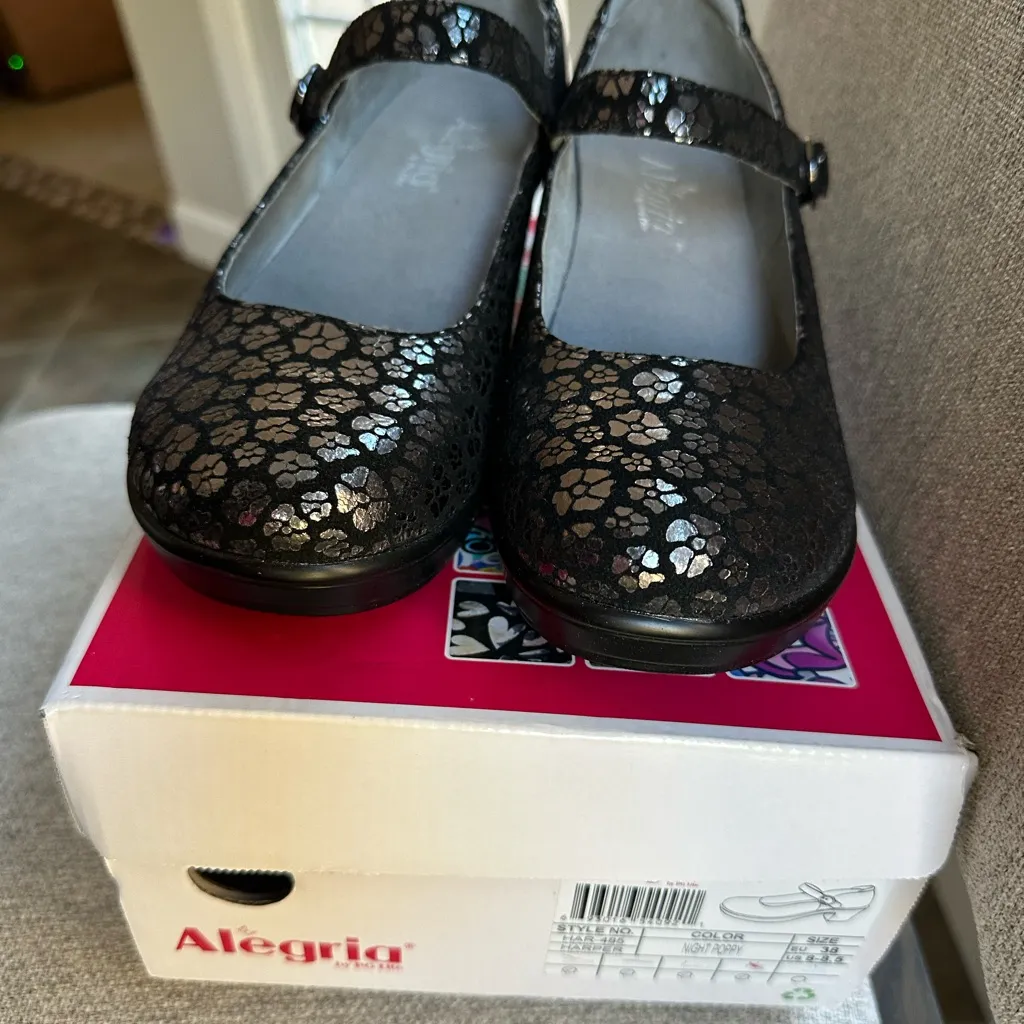 Alegria Womens Shoes Harper Poppy Size 8 EUR 38 Mary Jane Heel New w/ box - Image 8