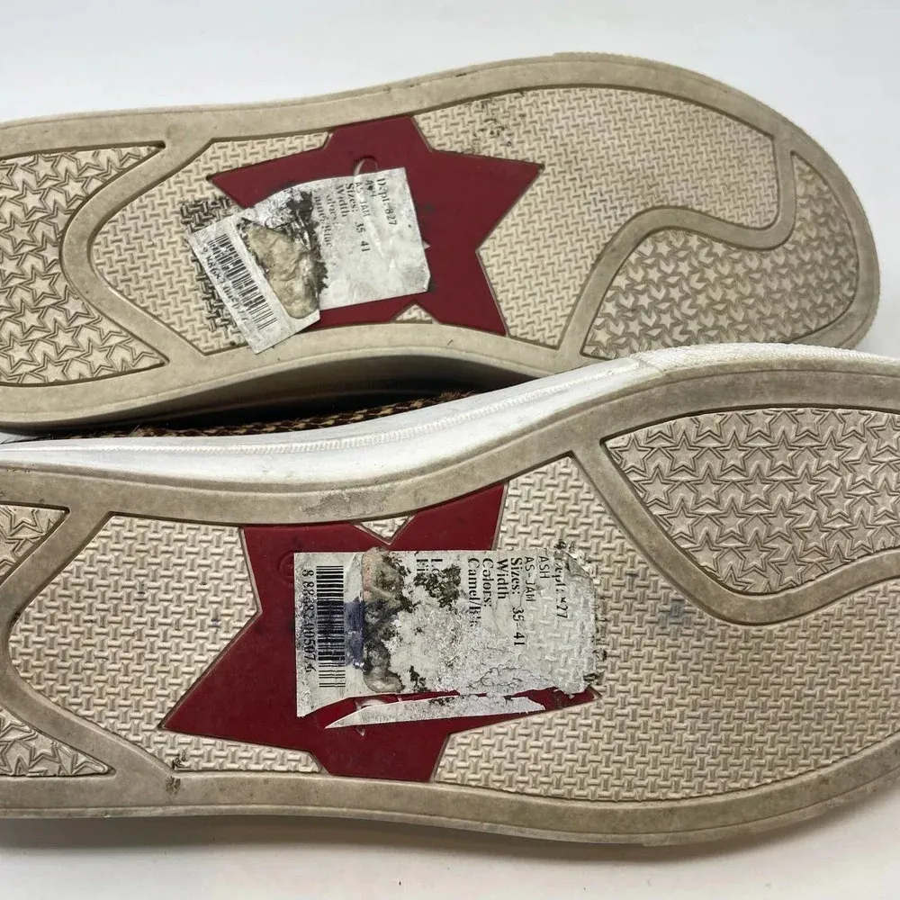 ASH Jam Houndstooth Check Pony Hair Platform Sneaker Size 41‎ / US 10 - Image 9