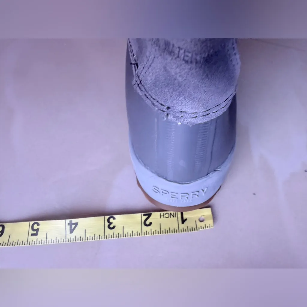 Sperry Women's Maritime Repel Suede Snow Boot w/ Thinsulate™ Size 11, NWT Gray - Image 16