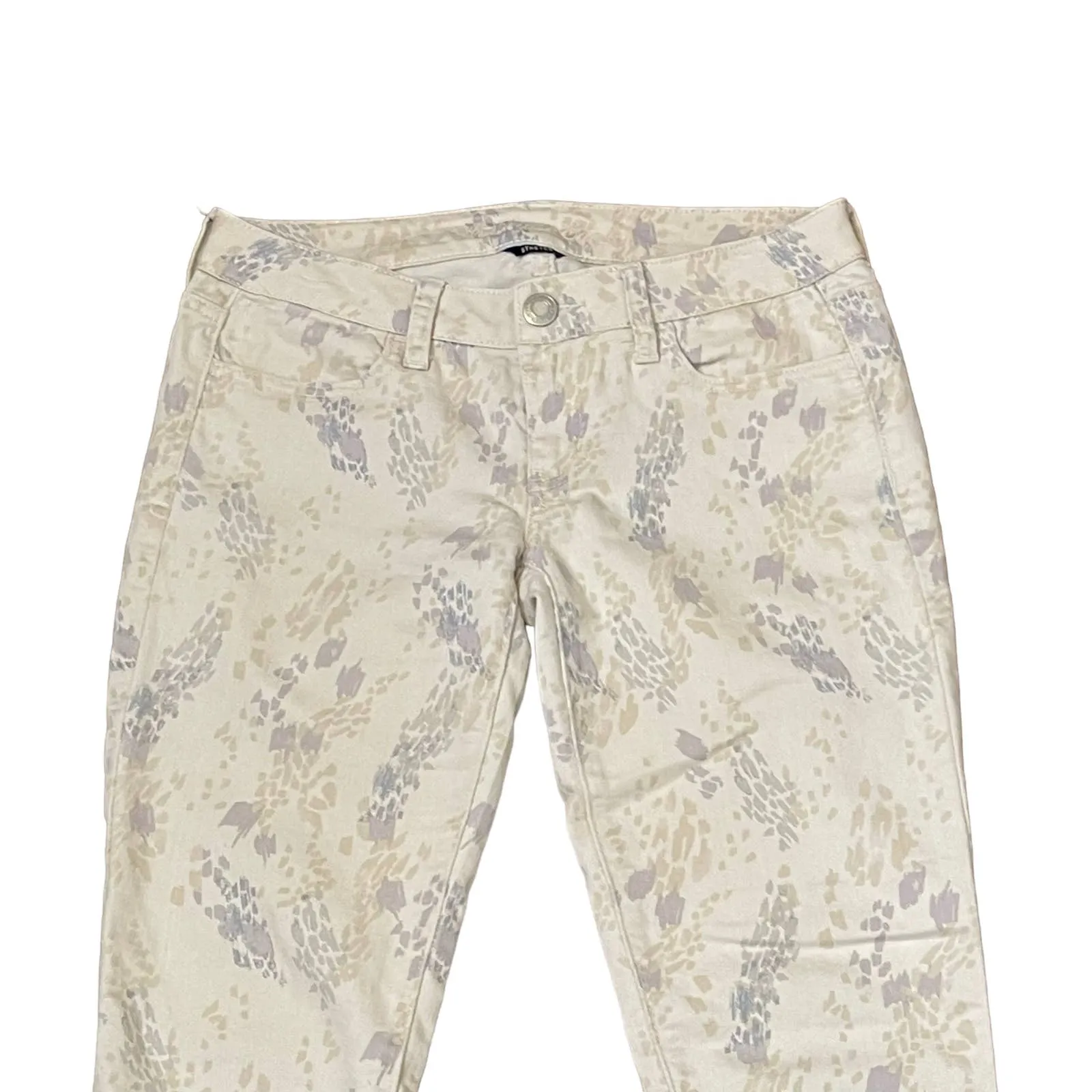 American Eagle Jegging Size 4 White With Multi Color‎ Pattern Womens Denim 30X29 - Image 2