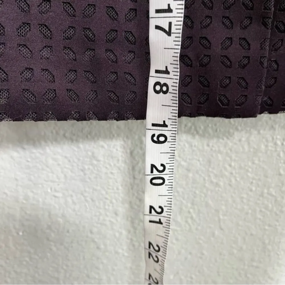 Banana Republic Short Pencil Skirt Laser Cut vineyard purple size 8 new - Image 8