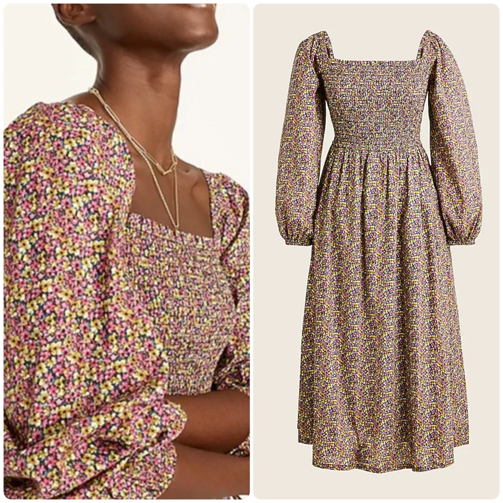 J.Crew Organic cotton daydream dress in Liberty Busy Izzy fabric - Image 17