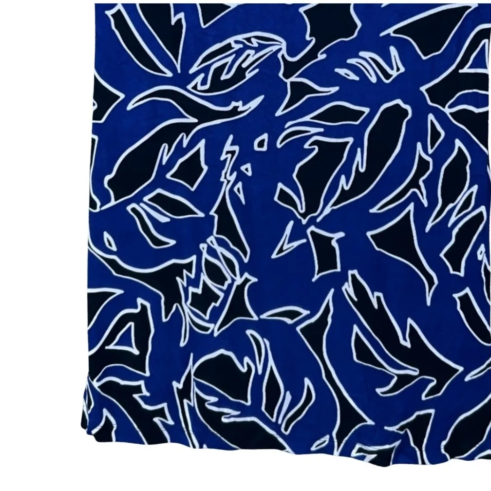 Chicos Travelers Womens Tunic Size M or 1 Art To Wear Artsy Slinky Knit Eclectic - Image 4