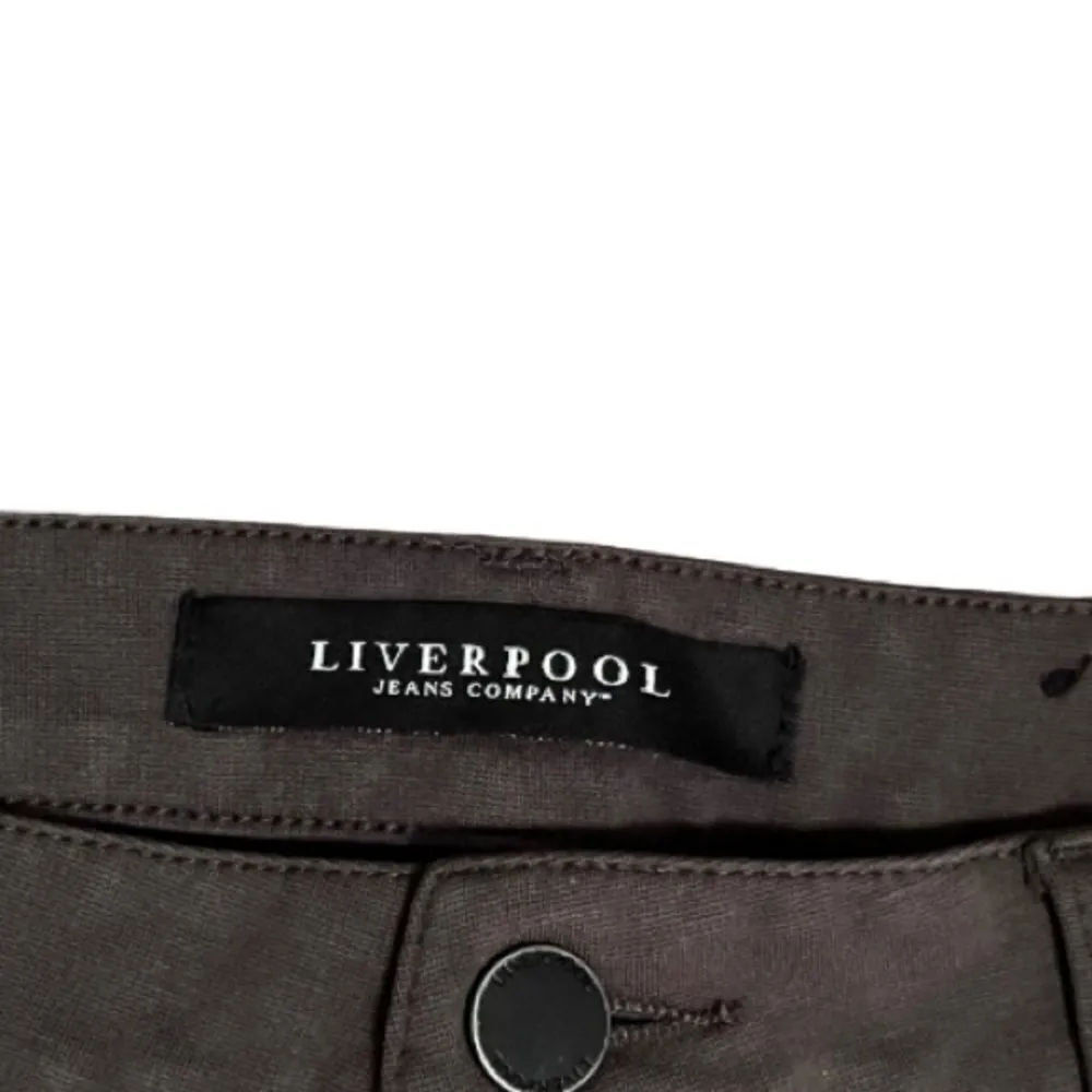 Liverpool Women’s Skinny Leggings Madonna Leggings‎ Olive Green Size 8 - Image 6