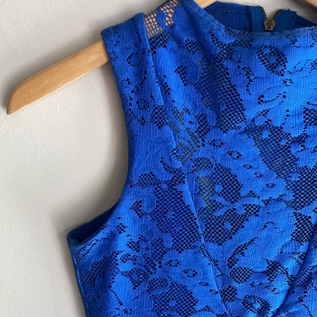 Nookie Renegades Lace Dress in Cobalt - Image 7