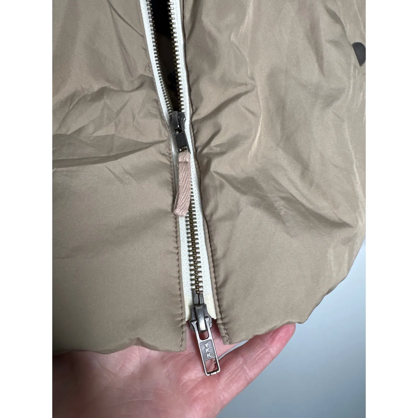 Free People Smocked Bomber Jacket with Floral Lining – Size Small - Image 11