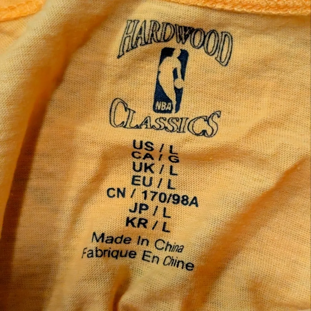 🆕 LA Lakers NBA Basketball Champs Tank Top Shirt Large L NWT NEW yellow purple - Image 6