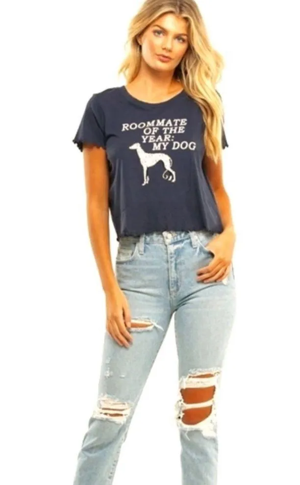 WILDFOX ROOMMATE OF THE YEAR “dog” SYDNEY KEKE SIZE M NWT - Image 2