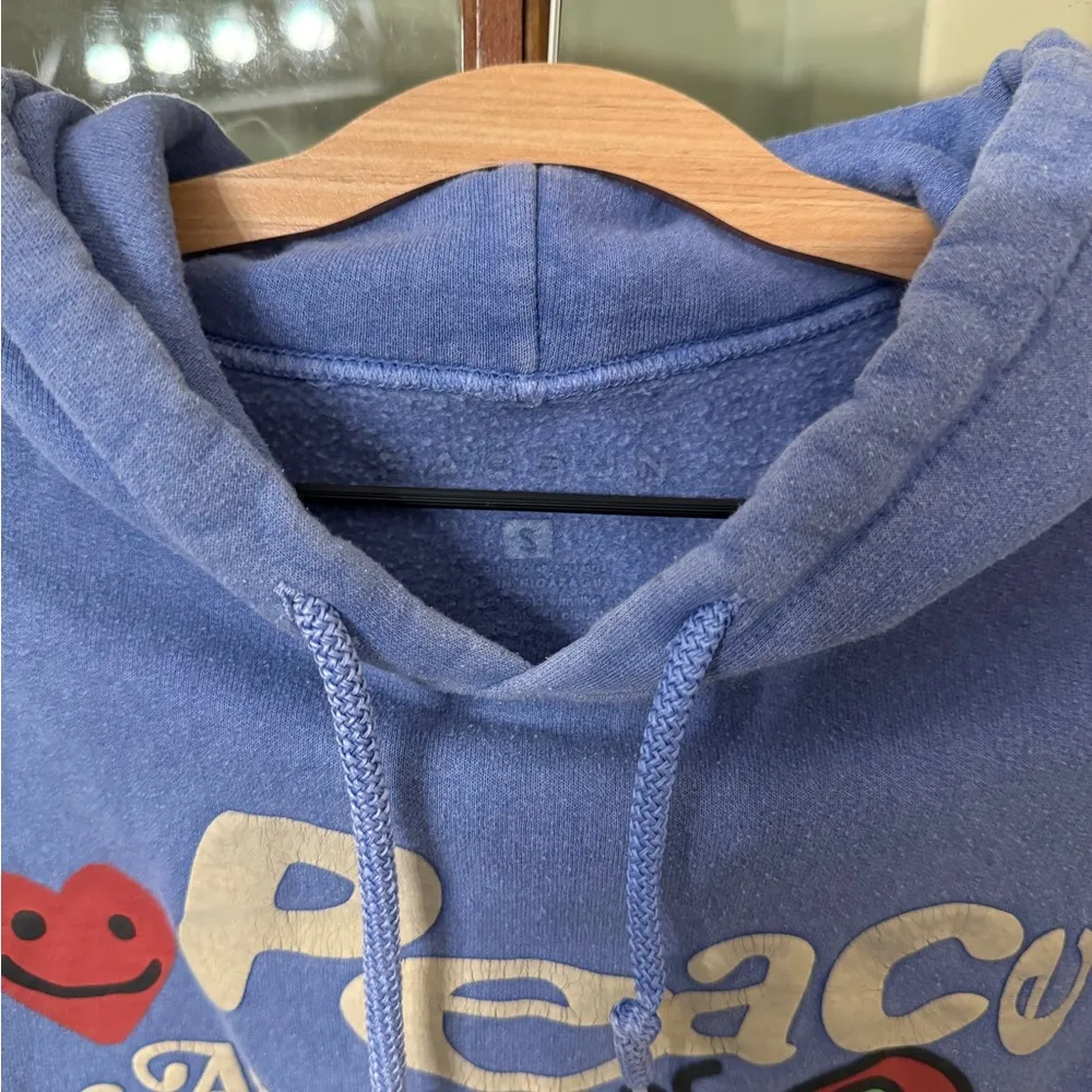 PacSun Blue Graphic Hoodie - Image 2