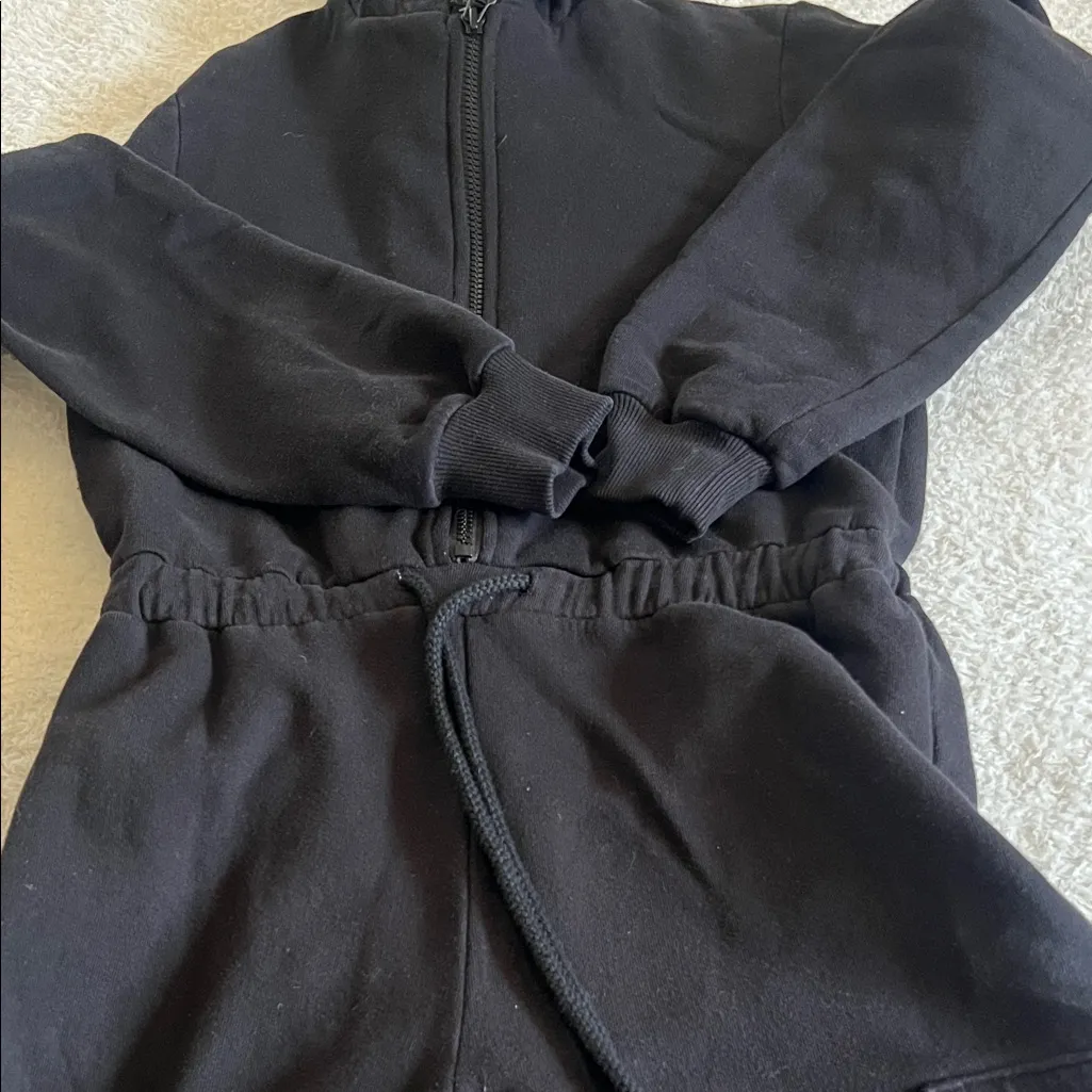 The Range Jet Black Hoodie Jumpsuit, Size S (NWT) - Image 12