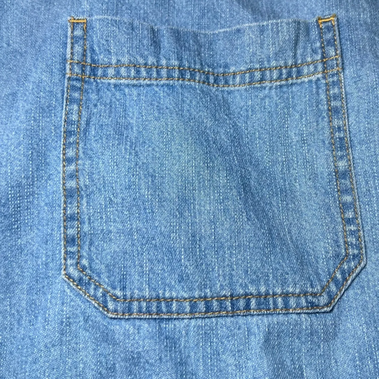 Route 66 Denim Shirt Womens 2XL Blue Embroidered Snowman Christmas Vintage 90s Size undefined - Image 13