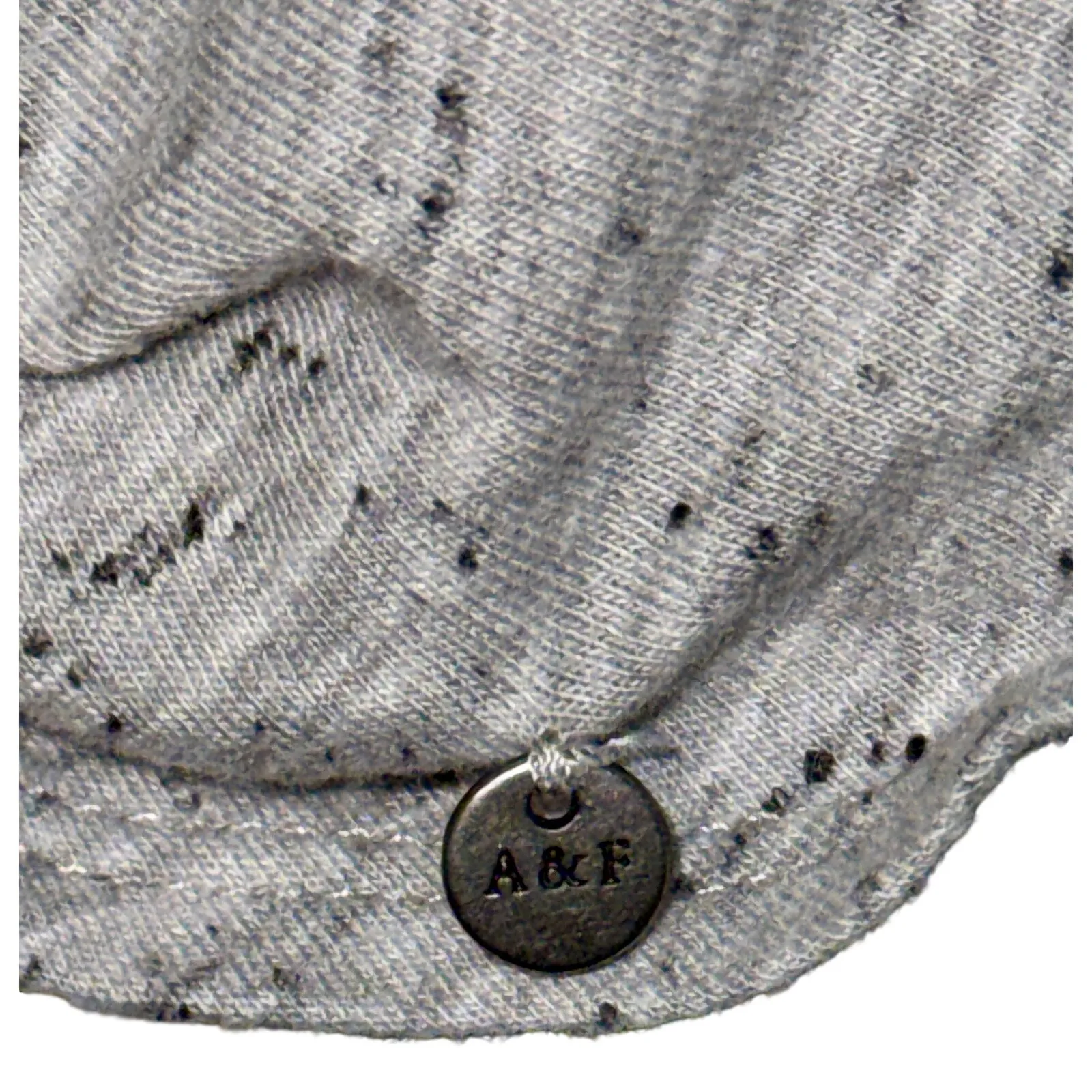 Abercrombie & Fitch Essentials Gray Black Speckled Sleeveless Tank Top Womens XS - Image 7