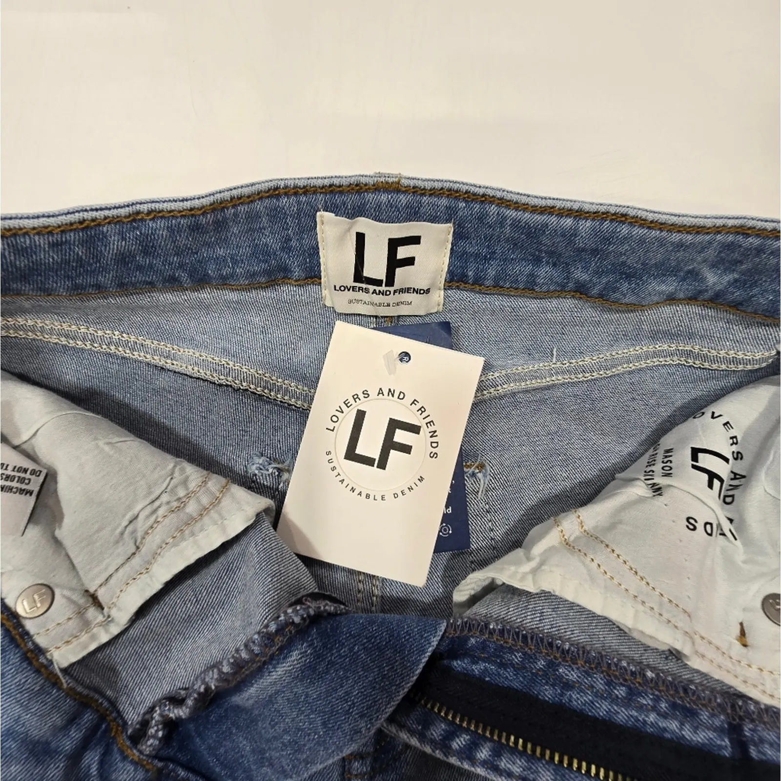 Lovers and Friends Mason High Rise Skinny in Carmelita Size 26 - Image 6