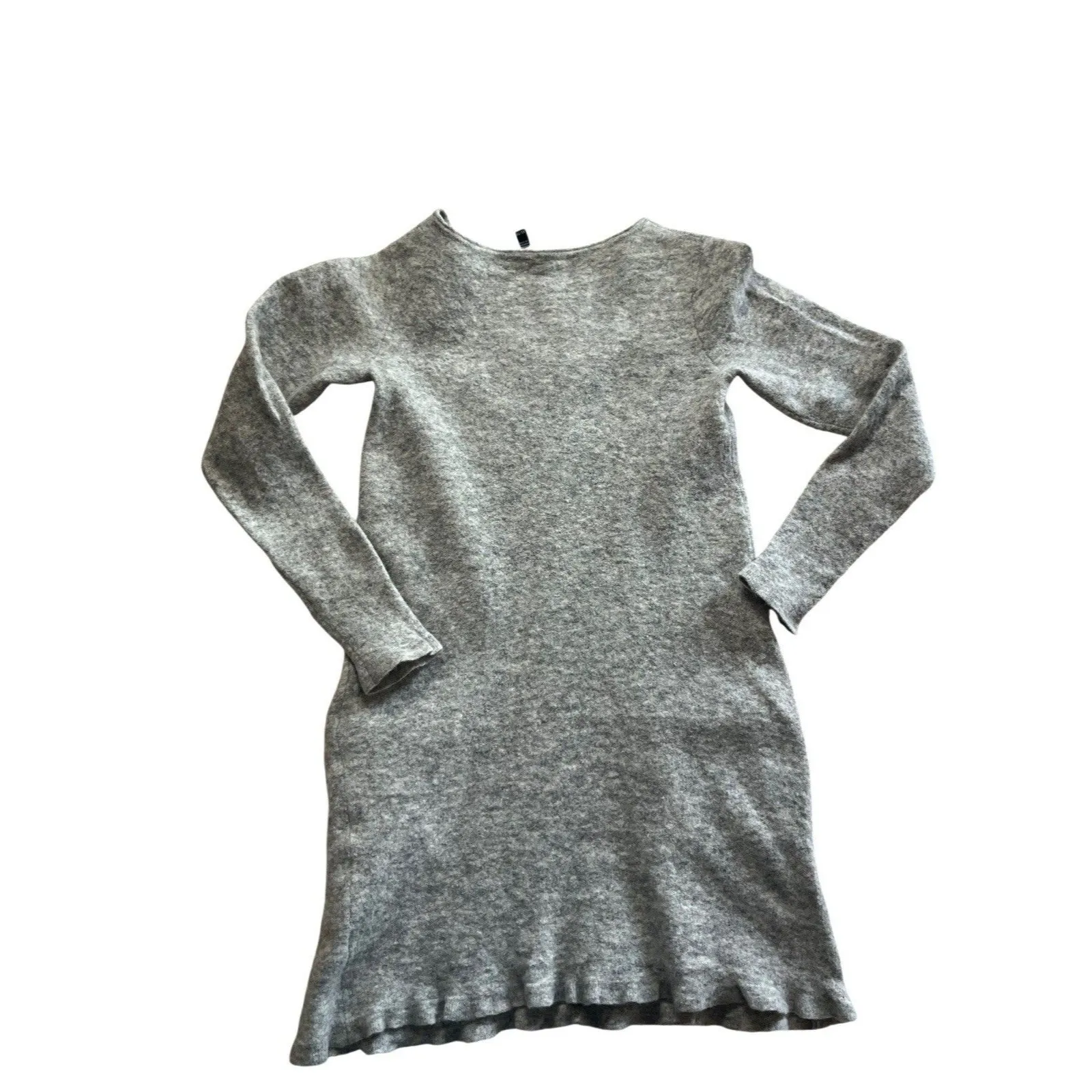 Eileen Fisher Wool Blend Sweater Tunic Mini Dress - Image 3