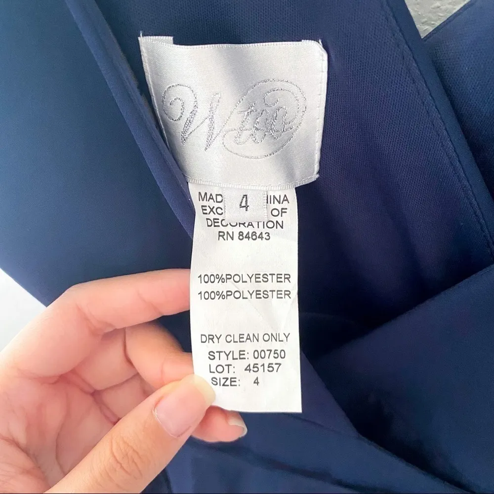 Watters Franklin Gown 4 Blue - Image 9