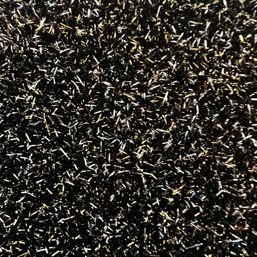 Kate Spade: Holiday/Christmas Metallic Black/White/Gold Short Sleeve Sweater- S - Image 4