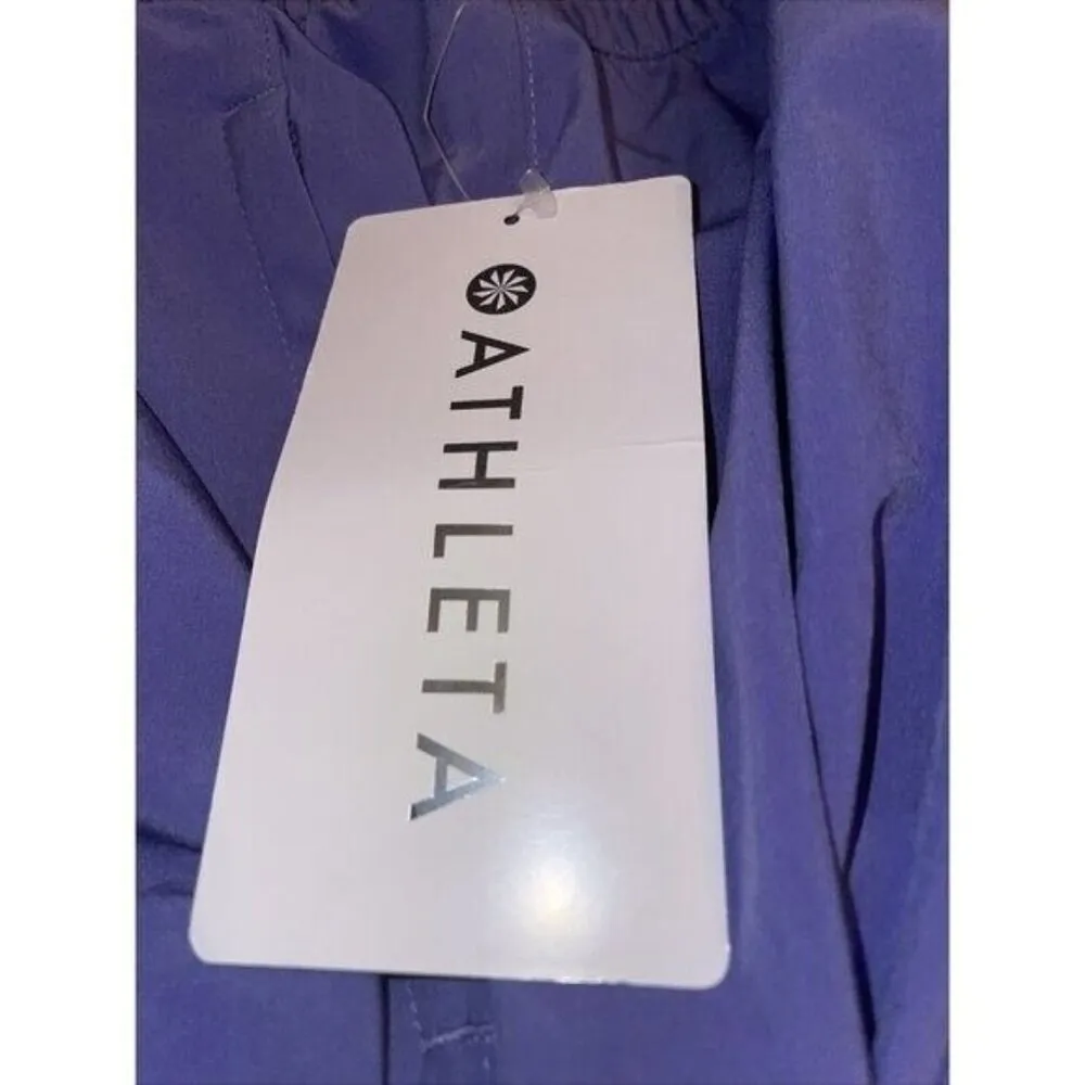 Athleta Size 12 Arrival Pants Dark Adonis Blue (Purple) - Image 4