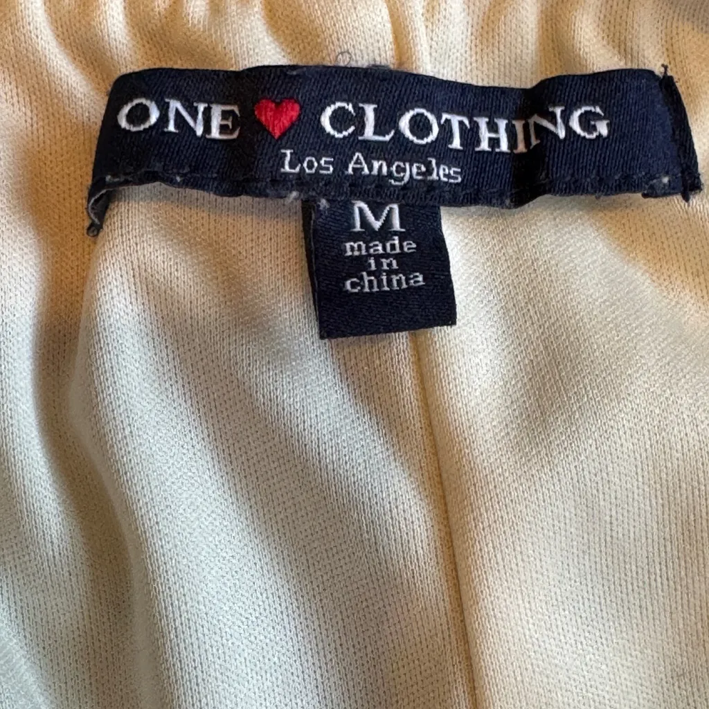 One Clothing Los‎ Angeles Tropical Print Spaghetti Strap Midi Dress Size Medium - Image 6