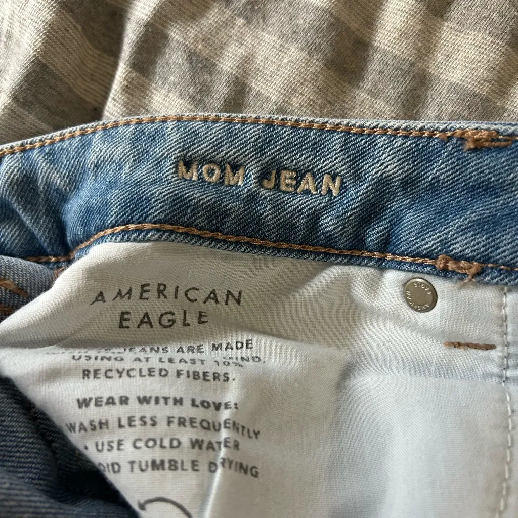 American Eagle Outfitters Light Blue Jeans - Image 5