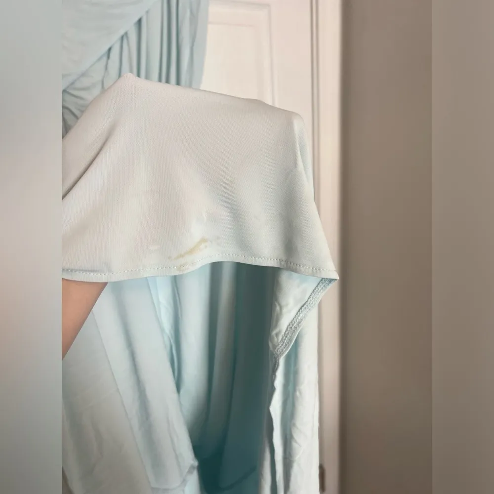 Helsa The Apolla Jersey Dress in Powder Blue - Image 11