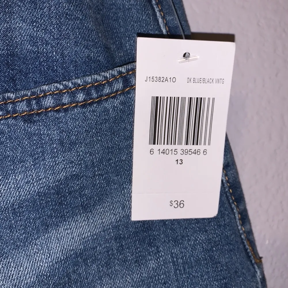 REWASH NWT  peace love eco the mom short vtg reunion super high rise jean shorts - Image 6