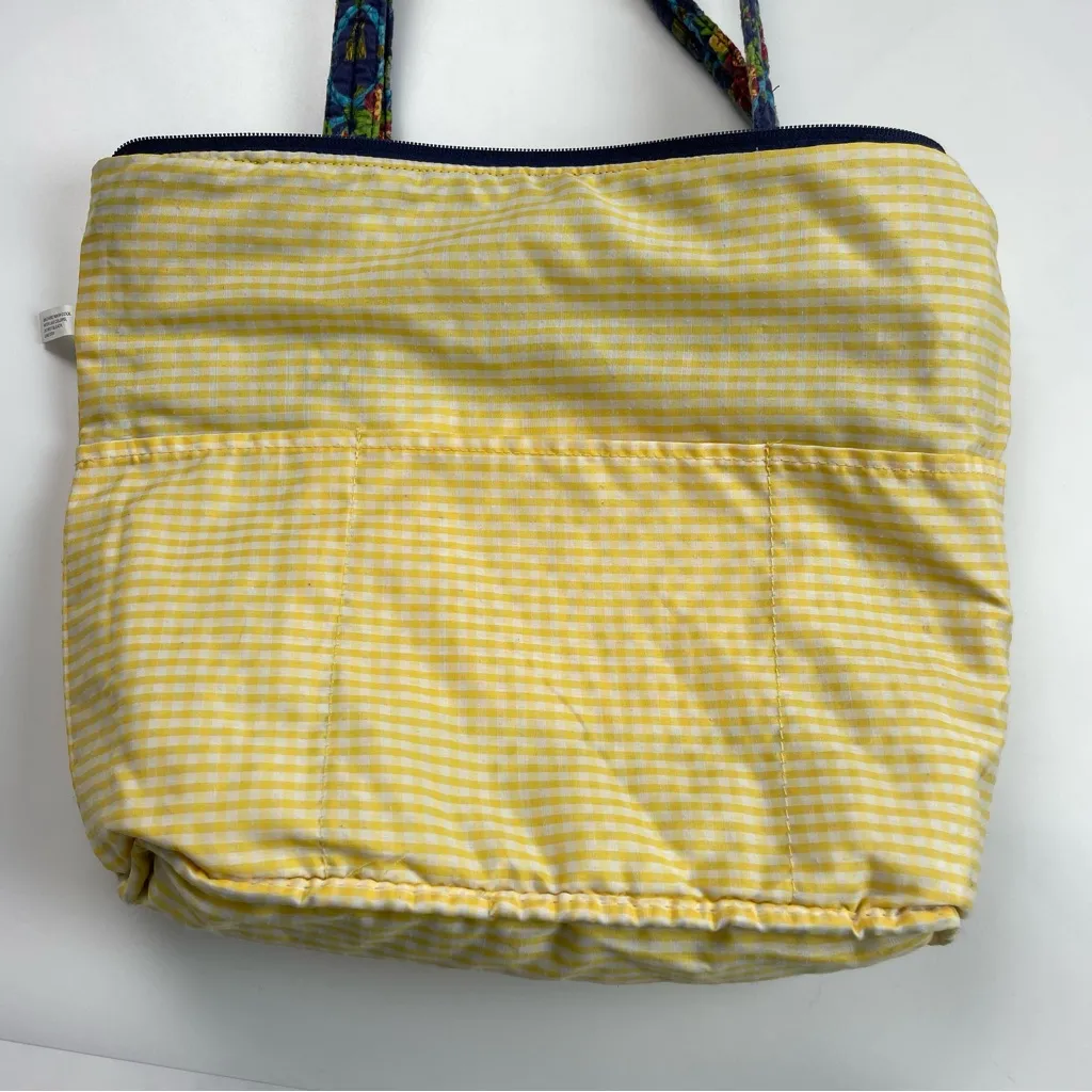 Floral Tote Bag Quilted‎ Women Shoulder Purse Momcore Zip - Image 5