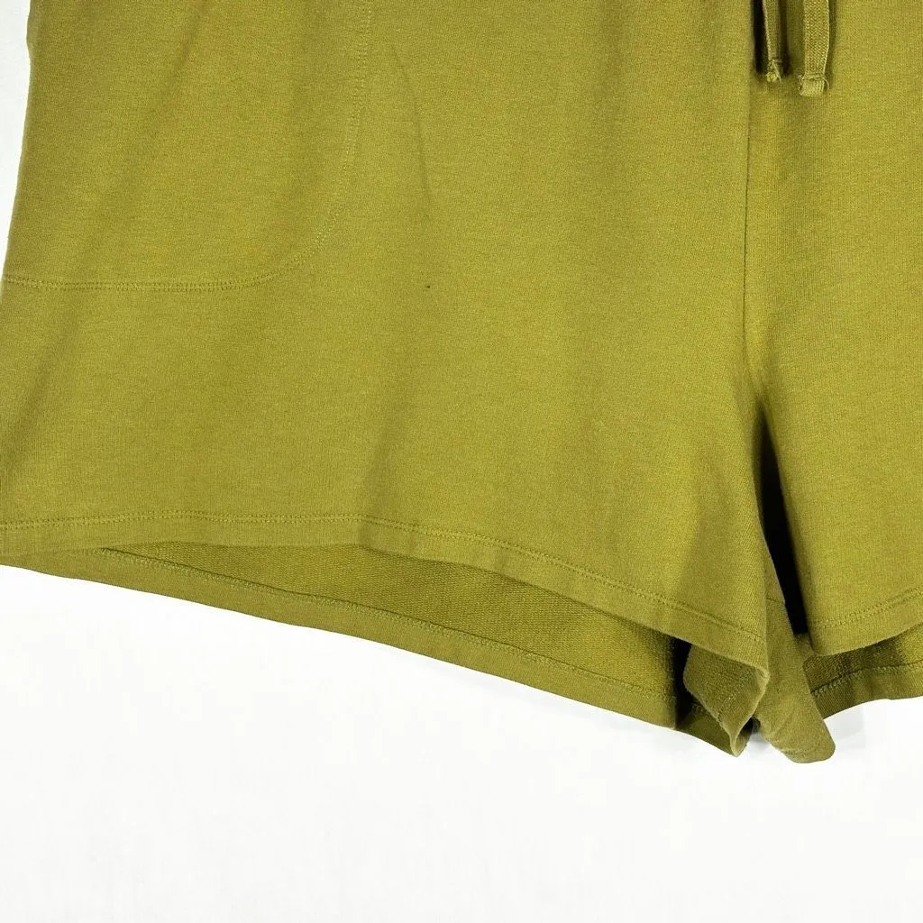 Ava Viv Plus Size 3X Shorts Army Green Pockets Solid Elastic Waist Pull On - Image 2