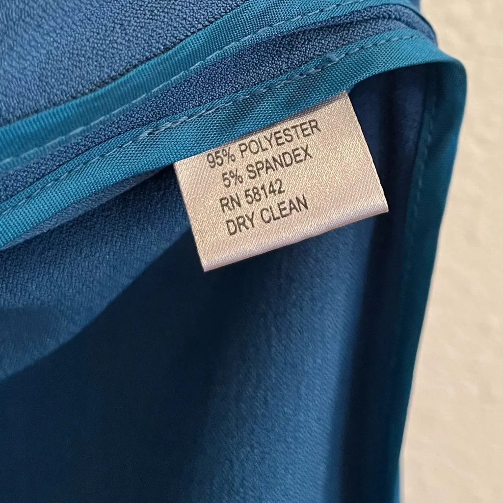 Anthracite By Muse Nordstrom Open Blazer Teal Large Blue - Image 8