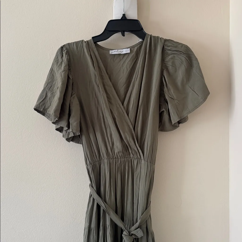 Petal and Pup Barker Dress, Olive, size 4, $89 - Image 9