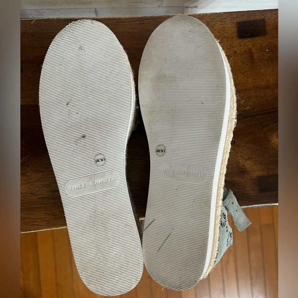 Vince Camuto Breshan Espadrilles in Mint.  Size 6 - Image 9