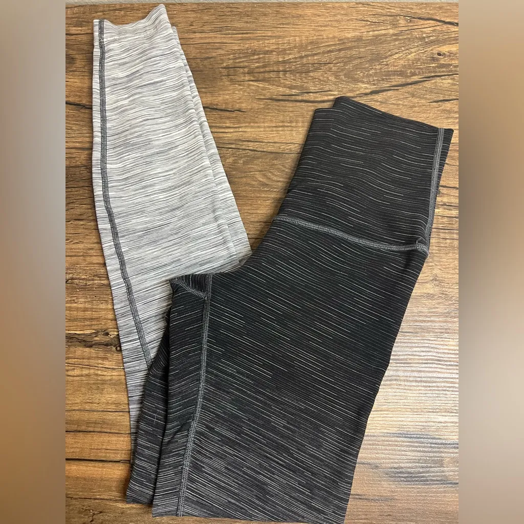 Lululemon Wonder Under Hi-Rise 31” Ombre Space Dye Size 6 - Image 5