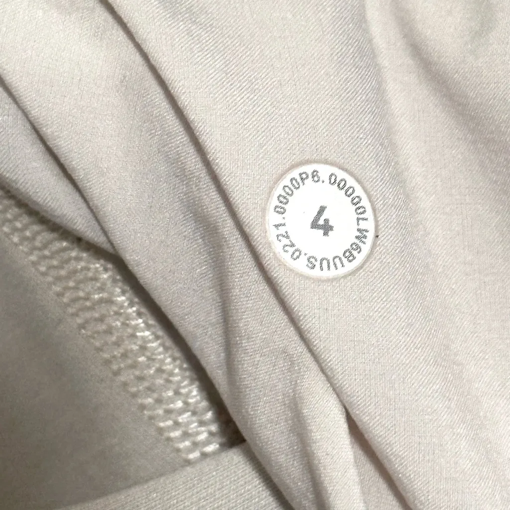 Lululemon Soft Ambitions Pants Women 4 White Opal High Rise Crop Softstreme - Image 8