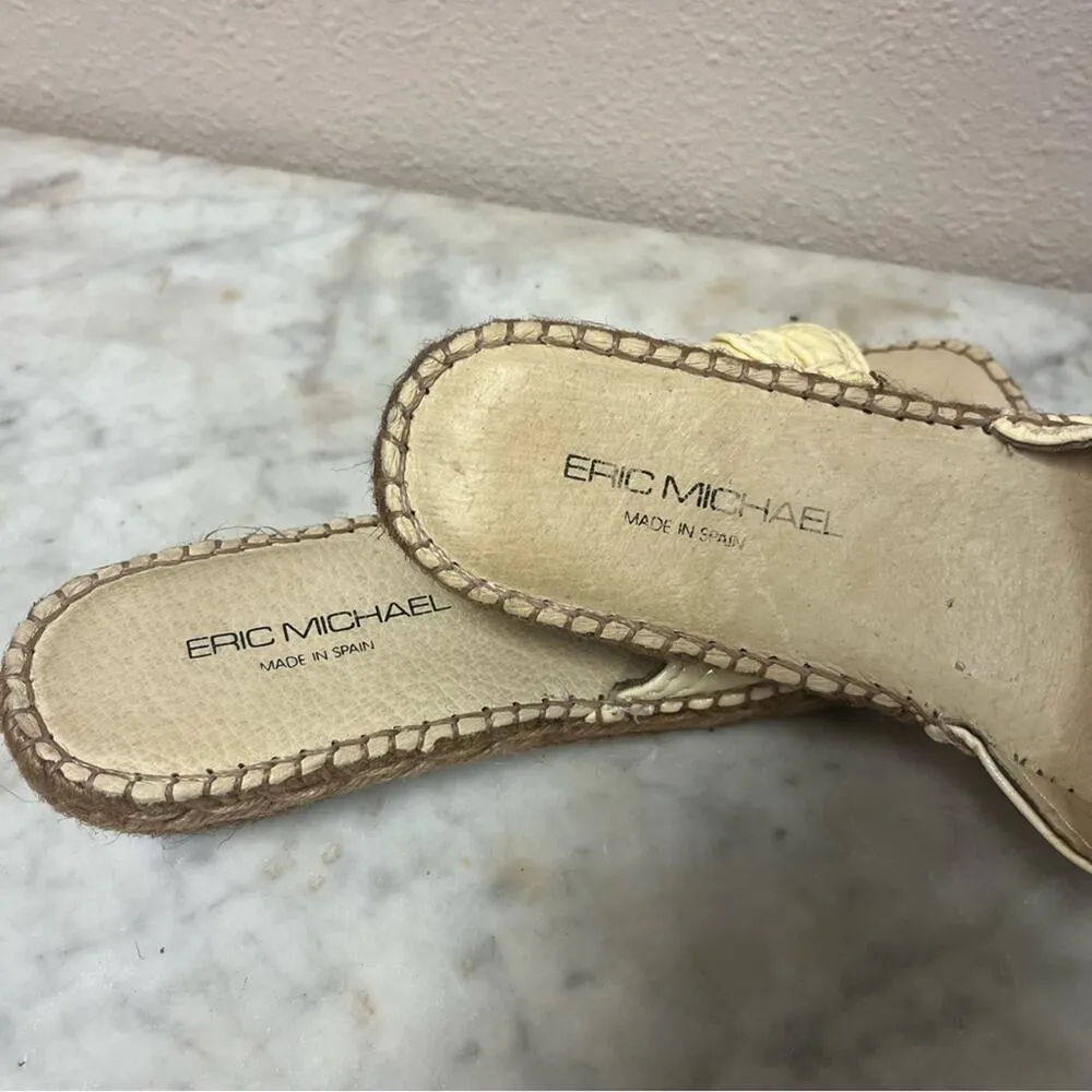 Eric Michael patent leather wedge slide - Image 4