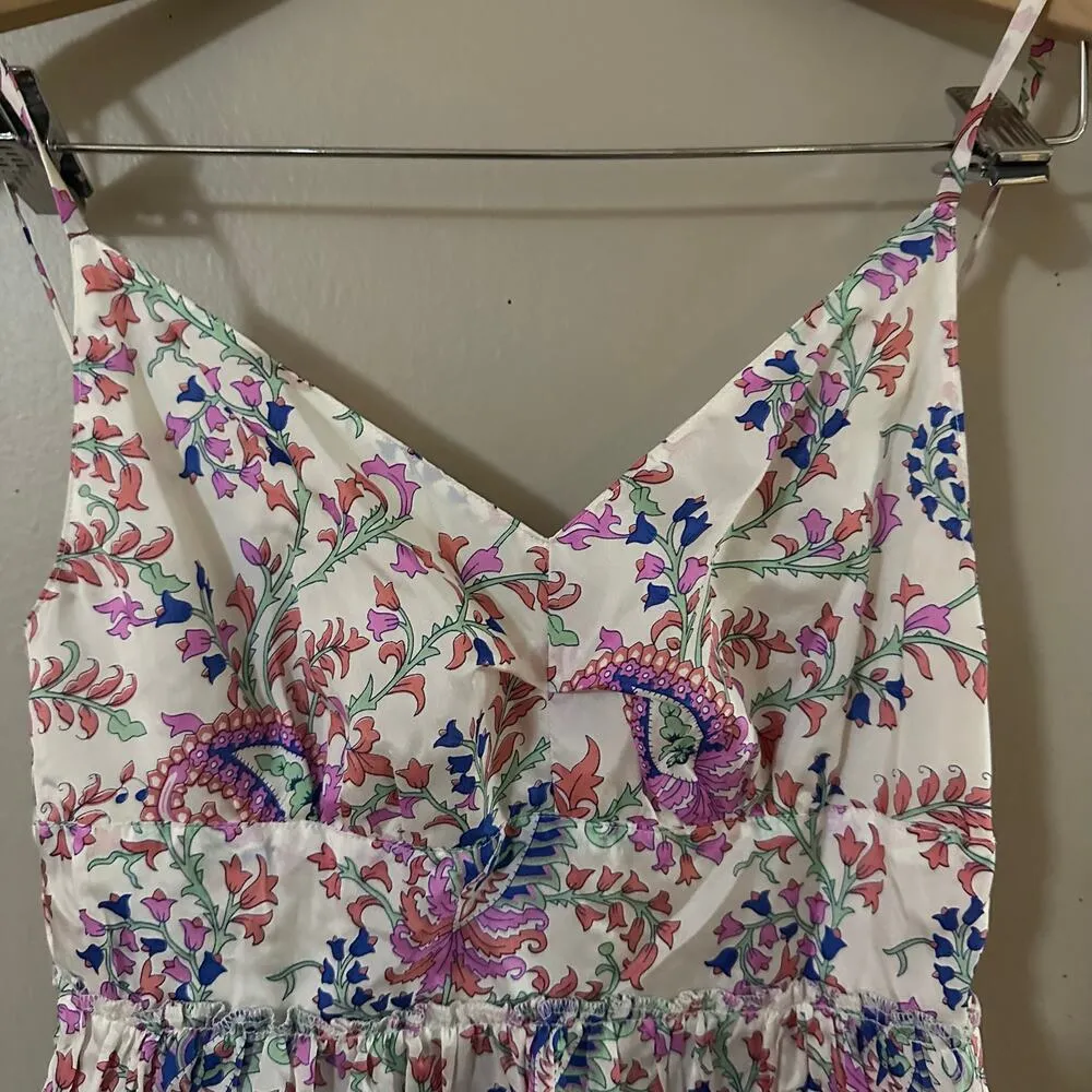 See by Chloe Paisley Print Silk Tank Top Size 38 NEW WITH TAGS - Image 9