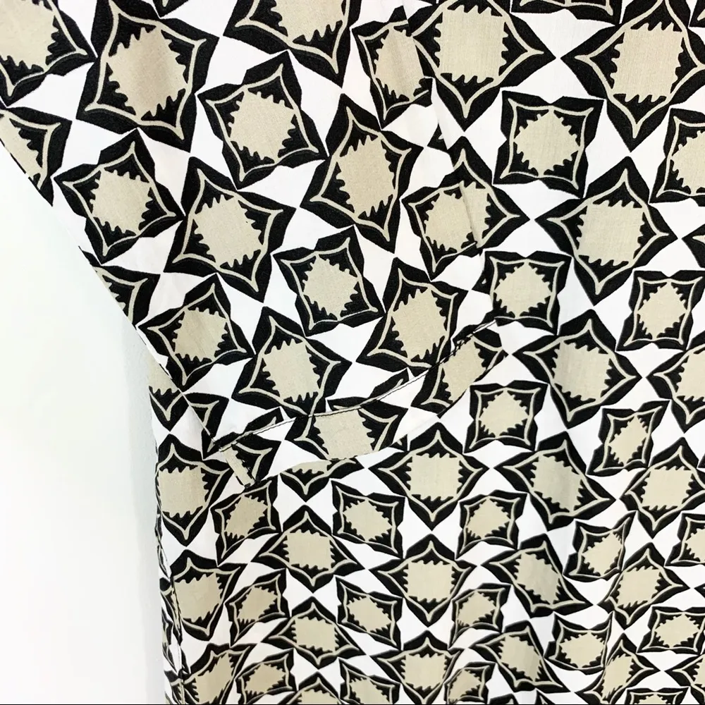 Sigrid Olsen Cotton Beaded Print Tunic Top Size S NWT - Image 14