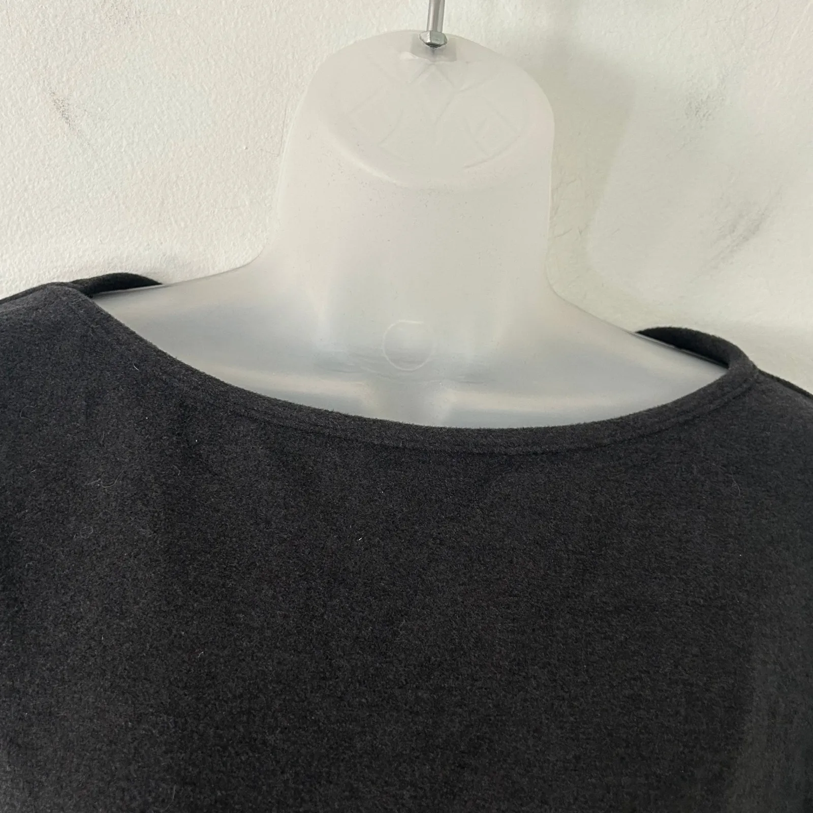 OGL Women's MaxWarm Boatneck Asymmetrical Hem Soft Knit Top S Small New Gray - Image 3