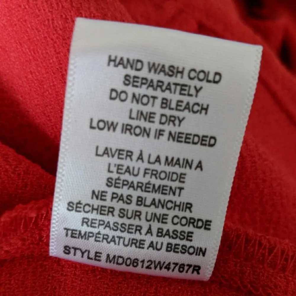 Bobeau Ruffle Sleeve Shift Dress Boatneck Crepe - Size S - NWOT - Image 6