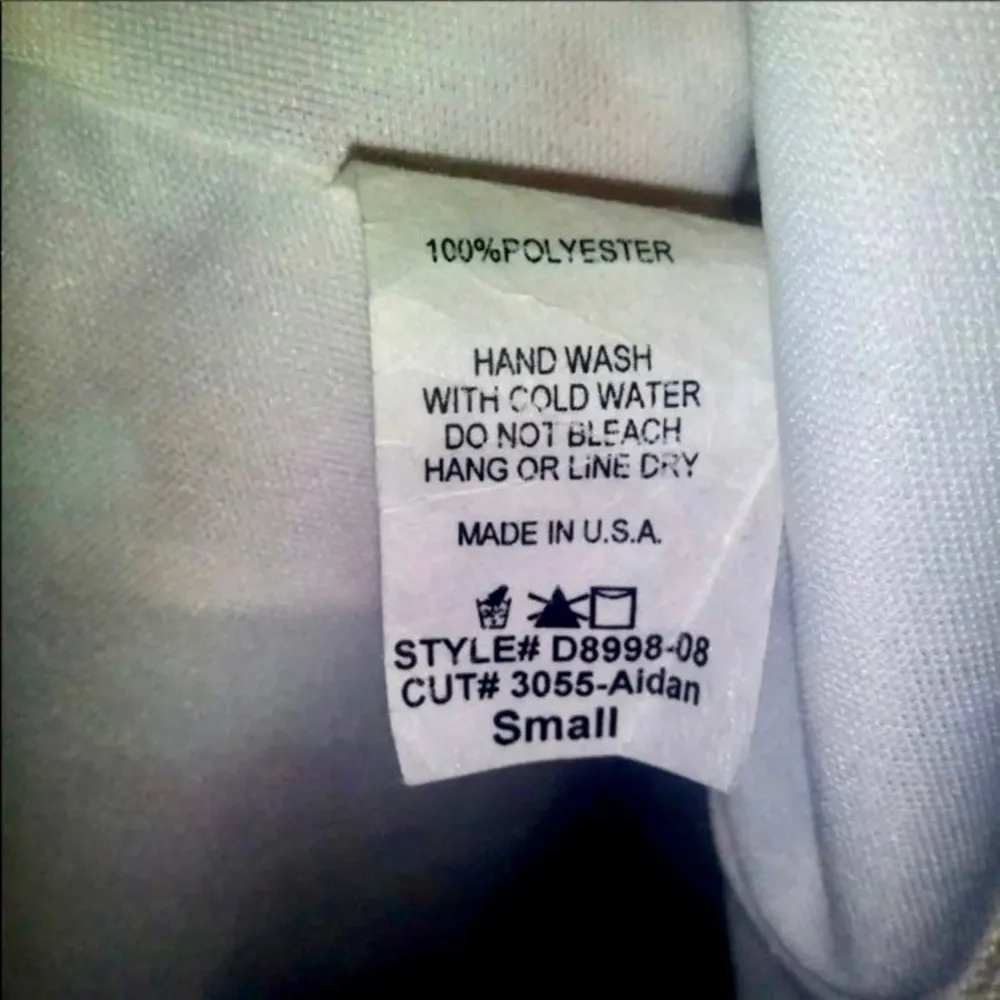 Peach Love California patterned dress orange blue - Image 7