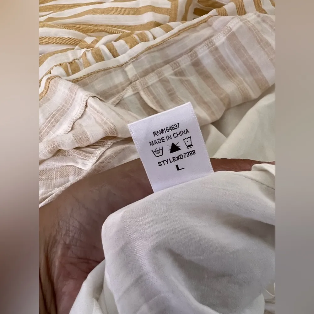 Shop Neighbor by In The Beginning Smoked Sleeveless Maxi Dress Size L - Image 9