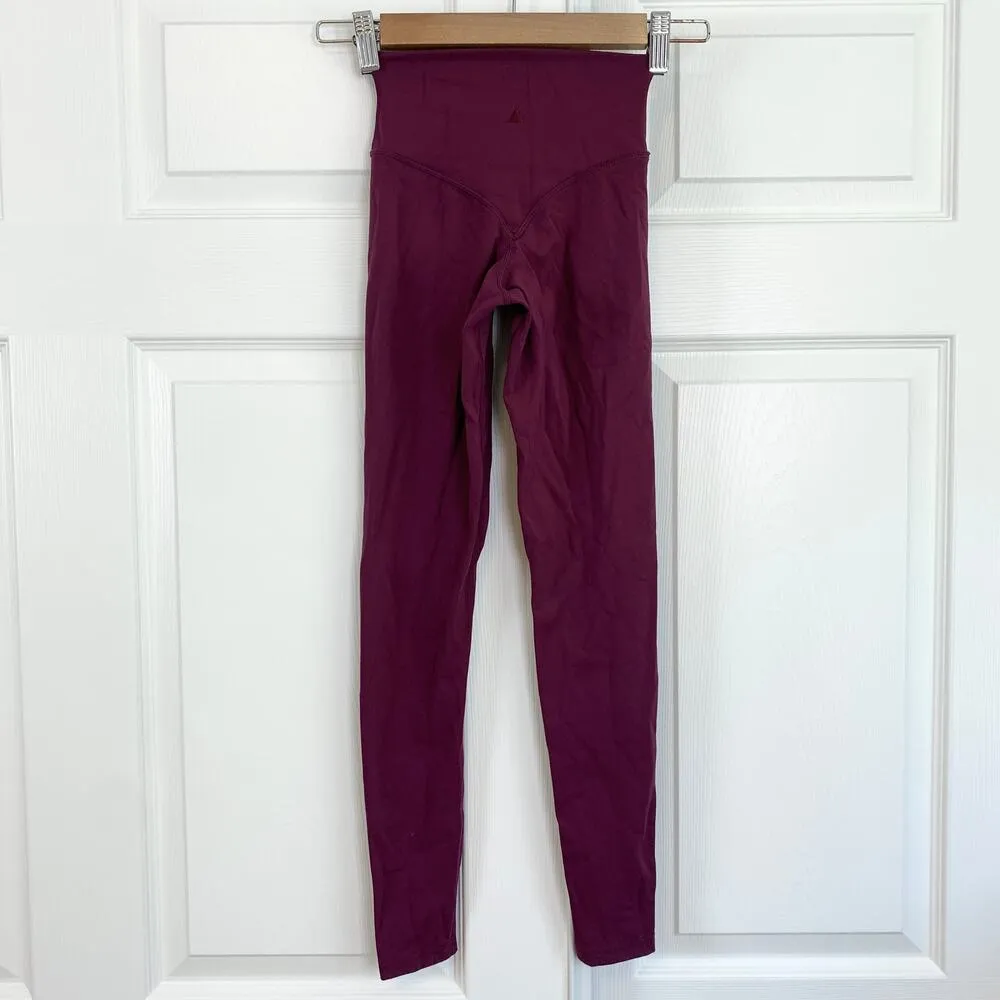 Vitality Balance Athletica Cloud I High Rise Legging Pant Blackberry Size XXS Purple - Image 4