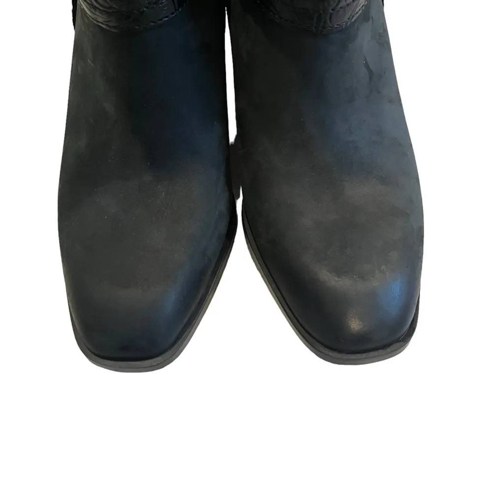 NWOT, Vionic Carnelia Ankle Boots - Black - Water Repellant Leather, Sz 7 - Image 9